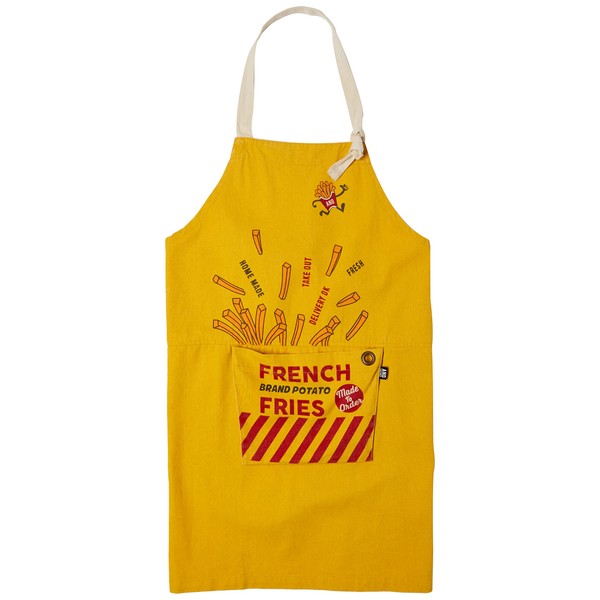 Techno Prime 67101 Apron, Fashionable Storage, Approx. 31.5 x 31.5