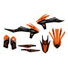 2019-2022 XC Binary Orange Senge Graphics Base Kit Compatible with