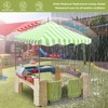 Outdoor Kids Playhouse Replacement Canopy,Replacement Top Cover Suitable for Step2