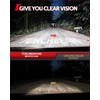 Torchbeam D1S HID Bulbs, 6000K Cool White, 150% Lighting Distance,