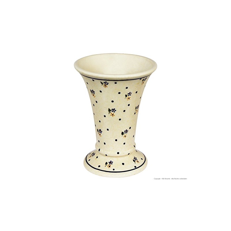 Original Bunzlauer Vase/Flower Vase=14 D, 2cm,=19 H, The Decor 111
