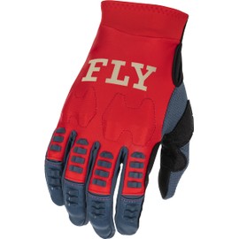 Fly Racing Evolution DST Men's Off-Road Motorcycle Gloves - Red/Grey/Large