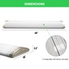 TychoLite 4ft LED Light Fixtures Dimmable 80W 8800lm Linear Flush