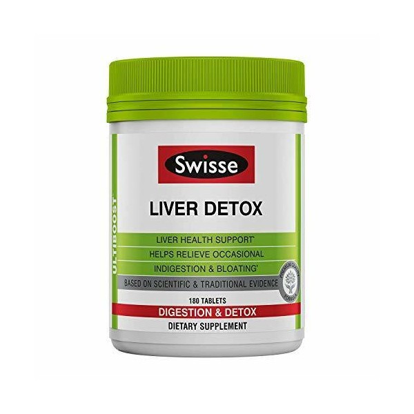 Swisse Liver Cleanse & Detox Supplement | Formula Supports & Repairs Liver He...
