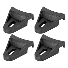 X AUTOHAUX 4pcs Black Car Subwoofer Speak Grill Clips Clamps Install Bay Fit for 4" 6" 8" 10" 12" 15"