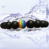 Steinfixx ® Obsidian Bead Bracelet "Detoxification" with Chakra Bead -