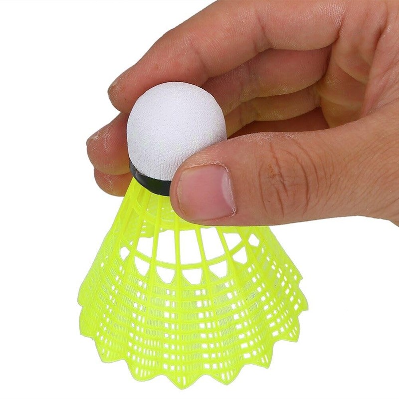 Tefola 6 Piezas de Nylon Bádminton y bádminton Profesional Flyer
