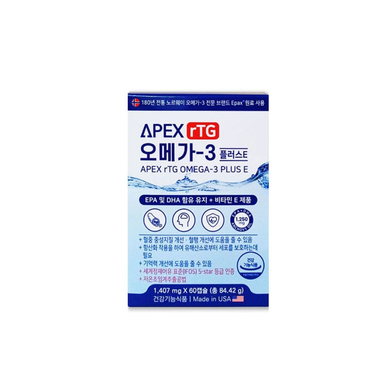 Apex Altige Omega3 Plus E 1407mg / 에이펙스 알티지 오메가3