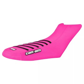 Enjoy Mfg Can Am Outlander 570-1000 XMR X GEN 2 Seat Cover PINK w/ BLACK RIBS Logo #360
