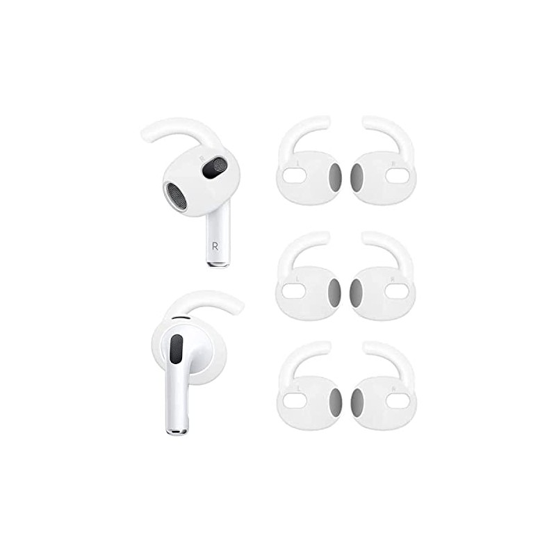 3 Pairs AirPod 3 Ear Hook Cover Grip Tip Anti
