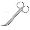 Professional Serrated Curved Wire Cutting Scissors, Dental Surgical Instruments, 12cm,