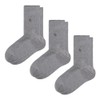 Gunze PBX602 Women's Socks, 3 Pairs Set, Polo, Absorbent, Quick