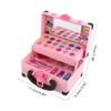 Girls Make Up Set Toys Pretend Play Cosmetic Bag Beauty