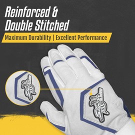 Stinger Sports Sting Squad Batting Gloves for Baseball & Softball (Adult Small, Cotton Candy)