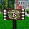 Briarwood Lane Wreath Monogram Letter B Mailbox Cover Everyday Standard