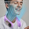 Namecute Portable Neck Fan,Personal Hands Free Bladeless Fan,360° Strong Cooling