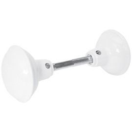 Prime-Line E 2319 White Painted Spindle Knob Set