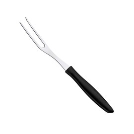 Tramontina 23427/100 Plenus Lightweight Design Carving Fork, 10.2 inches (26 cm), Light and Durable, Black, Dishwasher Safe, Ultra Lightweight, Made in Brazil