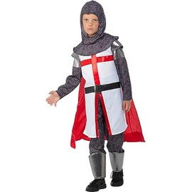 Medieval Knight Templar Boy's Costume X-Large 9-10