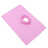 WOONEKY Massage Bed Sheet Face Hole Waterproof Spa Bed Cover
