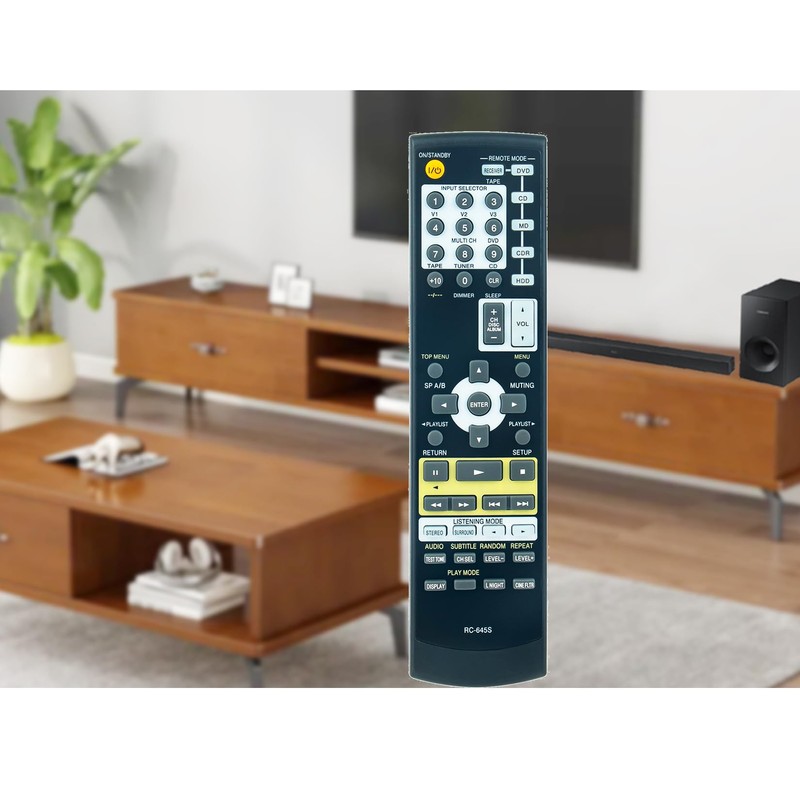 Replacement Remote Control RC-645S Applicable for Onkyo A/V Receiver HT-S4100
