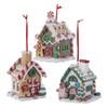 Kurt Adler D1477 3.5" Claydough Gingerbread Led House Ornament 3
