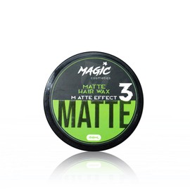 Magic Cosmetics Hair Styling Wax | Aqua Hair Wax | Matte Effect | Strong Hold Texture | For All Hair Types | For Man & Woman | Matte | 150 ml