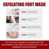 5 Pieces Exfoliating Foot Peel Mask Hydrating Moisturizing Smoothing for