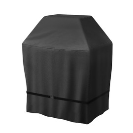 BBQ Grill Cover for Outdoor Grill 32 Inch, BBQ Gas Grill Cover Waterproof, Barbecue Cover with Adjustable Straps for Weber, Char-Broil, Brinkmann, Jenn Air, Nexgrill Grills 2 Burner, Black