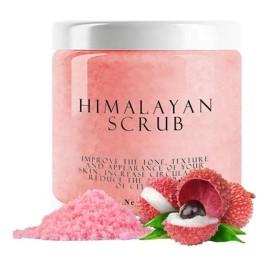 Exfoliante Corporal Sal Rosa Himalaya, Extracto - Lichi 250g Lichi