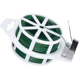 LifeisLuck Garden Plant Ties with Trimmer Garden Twine Support Ties Reusable for Gardening Plants Growth