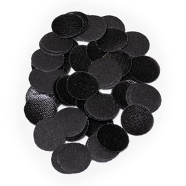 Tweeten Small Black Spots for Pool Billiard Table 50 pcs - 1/2" - Self-Adhesive