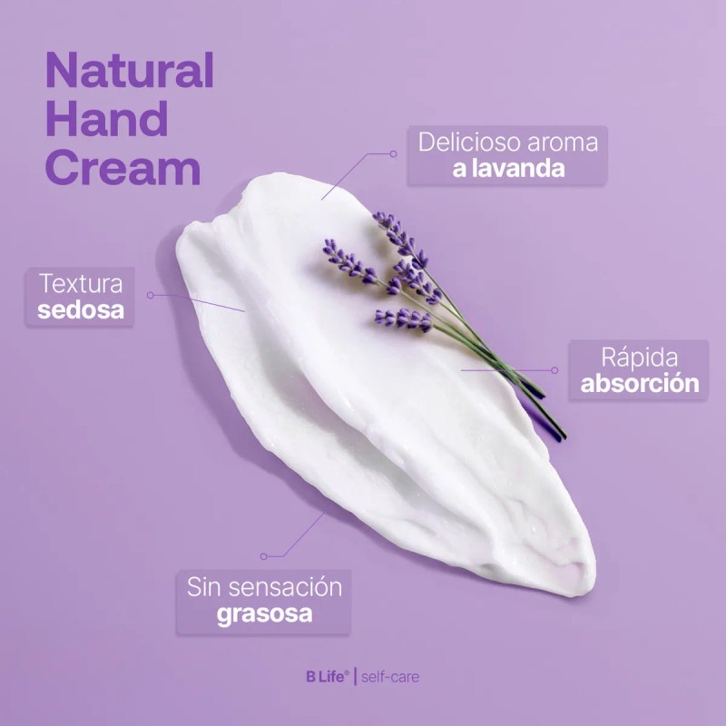 Life Kit Cremas Manos Vitamina Niacinamida Aroma Lavanda
