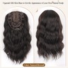 Mayouda Hair Toppers Long Lace Wavy Hair Toppers Pieces for