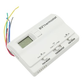 OKAY MOTOR RV Digital Thermostat for Coleman 83303362 Air Conditioner Heat/Cool T-Stat Wall 8330-336 337 338 339 368 386 - White