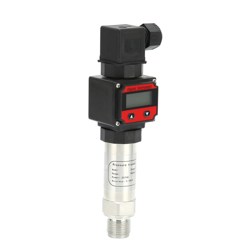 Pressure Sensor Aluminum Alloy Air Water Sender Digital Display LCD