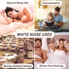 Housbay White Noise Machine with 31 High Fidelity Soothing Sounds,