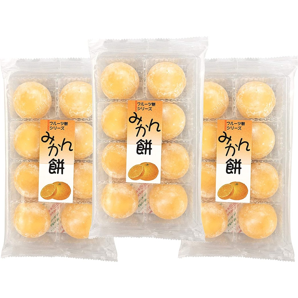 Fruits Mochi Daifuku Mikan 8.33oz/238g (3pack)