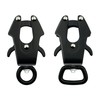 2 Pcs Frog Clip Dog Leash Clasp 360 Degree Swivel