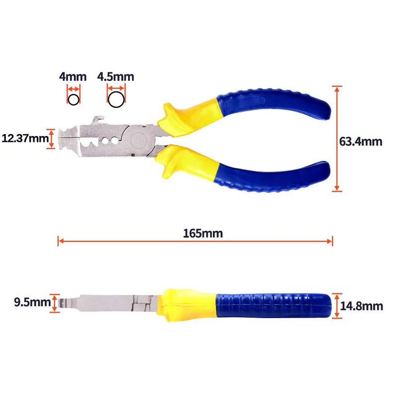 SPEEDWOX Archery Nocking Point Pliers D Loop String Clamp Precision