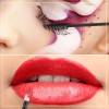 Desechables Para Pestañas Y Labios Y Delineador De Ojos Negro