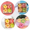 FOMIYES 4 Pack Adorable Doughnut Shape Sea Salt Foot Soaking
