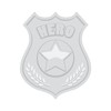 CafePress Hero Badge Car Magnet 10 X 3 10" x
