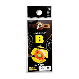 ムカイ(Mukai) スプーン ペレスプ・バンプ 2.1g ウイニングオレンジ BB-11 ルアー