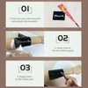 12pcs 0.9oz Temporary Tattoo Paste Red Professional Waterproof Safe DIY