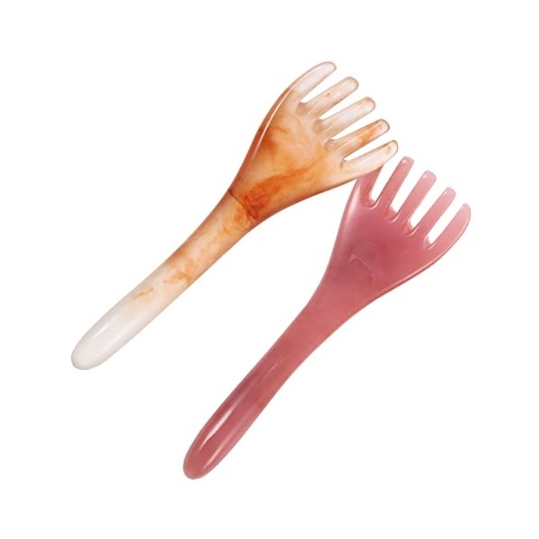 2pcs Scalp Massage Comb for Scalp Psoriasis Treatment Gua Sha