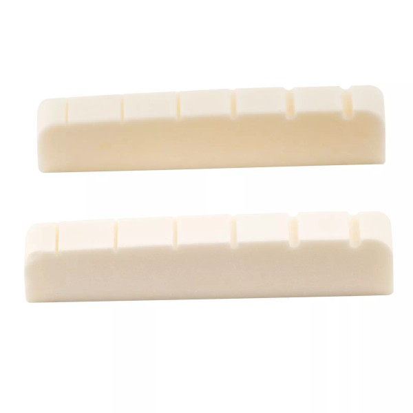Musiclily 2Pcs 43mm Flat Bottom Pre Slotted 6 String Electric