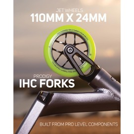 Envy Scooters COLT S6 Complete - Silver - Ultimate Stunt Scooter - Lightweight Professional Street Scooter and Trick Scooter