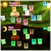 GSrenyu 25 Pcs Mini Cat Figures, Mini Resin Animals Glow
