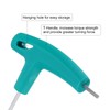 QUARKZMAN 2 Pieces T-Handle Wrench 2.5mm Metric CR-V T Key